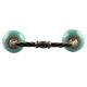Sea Green Ceramic Cut Bridge Handles